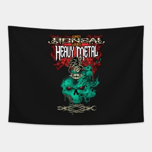 When Bonsai Loves Heavy Metal Music Tapestry