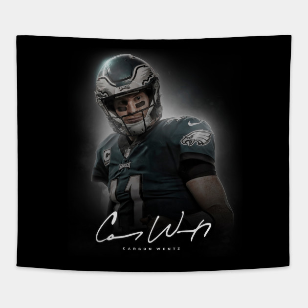 carson wentz signed jersey