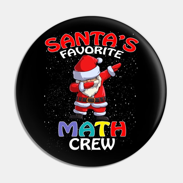 Santas Favorite Math Crew Teachers Christmas Match Pin by intelus