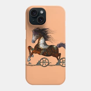 Wonderful steampunk horse Phone Case