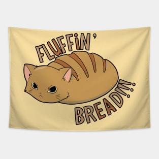 Cute Bread Cat Tapestry