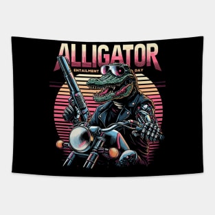 Alligator Tapestry