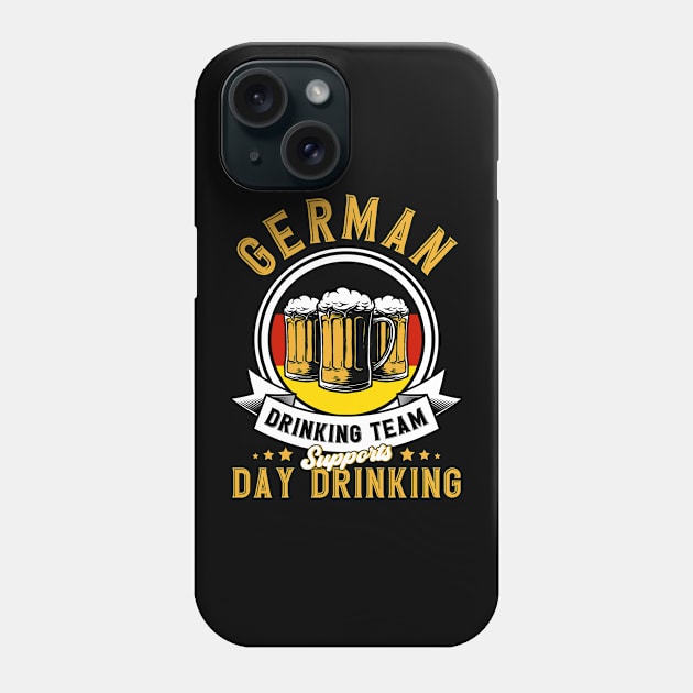Germany Drinking Team German Phone Case by Toeffishirts