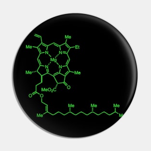 Green Chlorophyll Pin