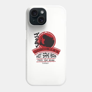 Godchilla's Hot Saki bar Phone Case