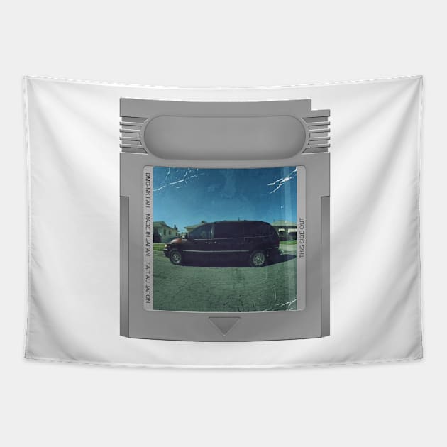 good kid, m.A.A.d city Game Cartridge Tapestry by PopCarts