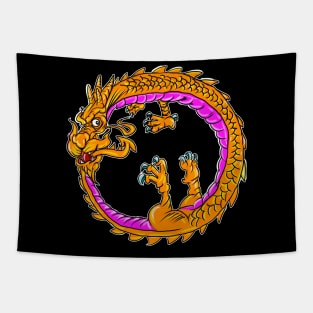 The Ouroboros or Uroboros Dragon Tapestry