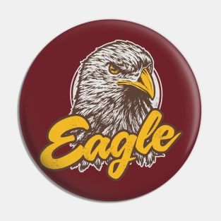 Eagle Head Pin