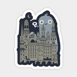 Ghost City Magnet