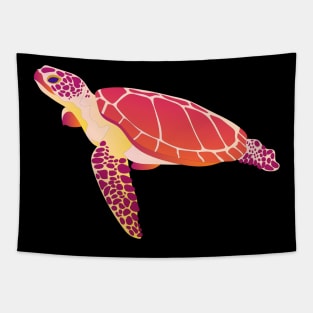 Colorful Turtle Tapestry