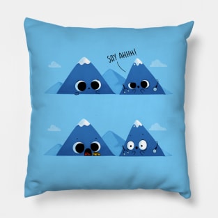 Mountain Mouth Pillow