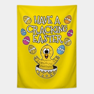 Easter Chick, Have A Cracking Easter Tapestry