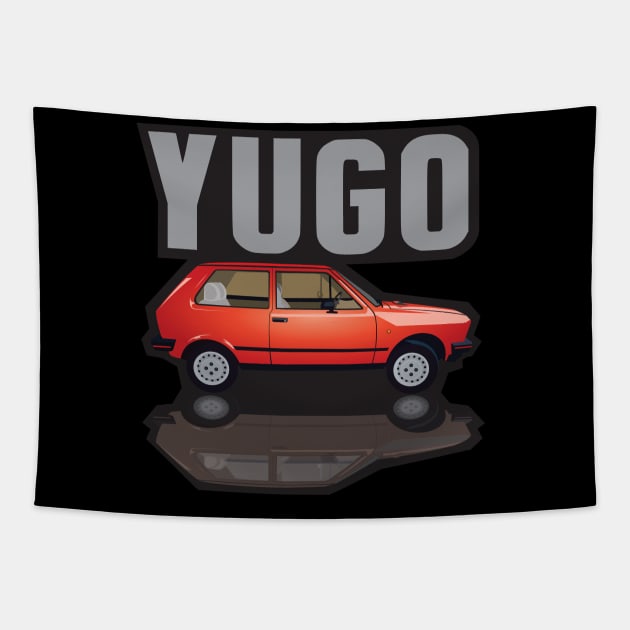 Yugo Tapestry by mypointink