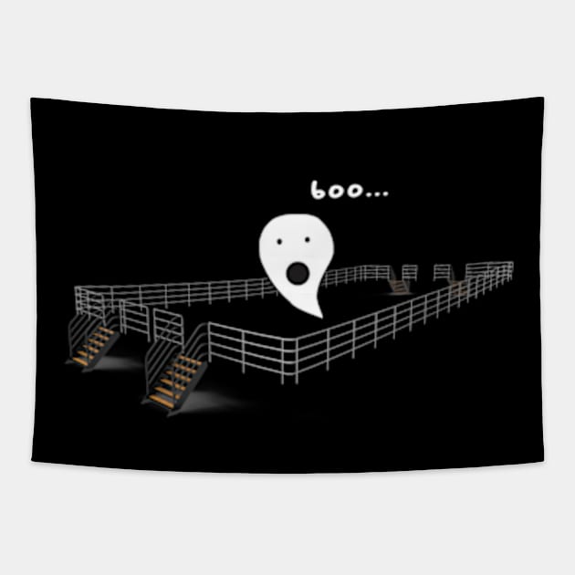 Ghost PooL Tapestry by cindo.cindoan