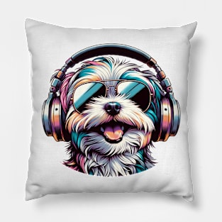 Maltese Smiling DJ Lights Up the Music Scene Pillow