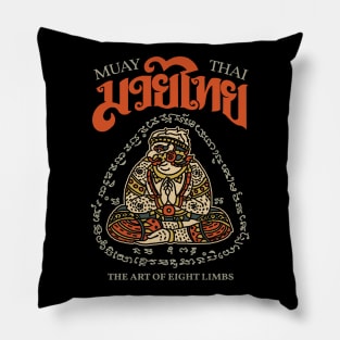 Classic Muay Thai Tattoo Pillow