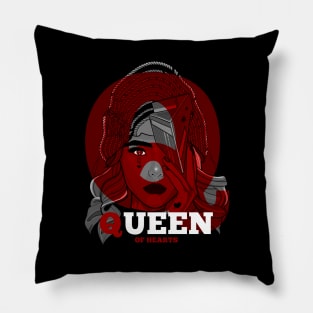 Queen Of Hearts Pillow