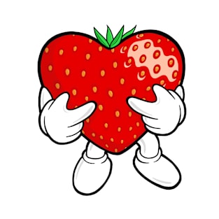 I Love Strawberries T-Shirt