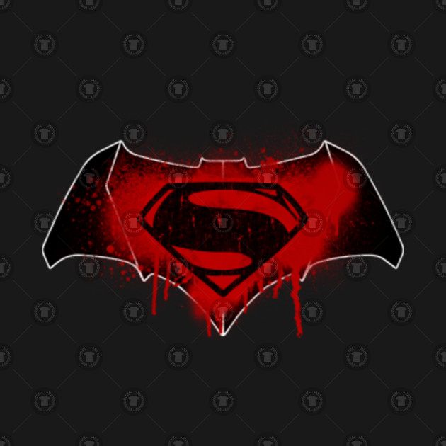 The Bat Vs Batman Vs Superman T Shirt Teepublic