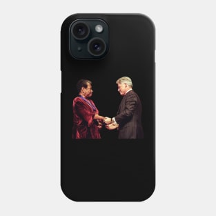 Bill Clinton and Maya Angelou Phone Case