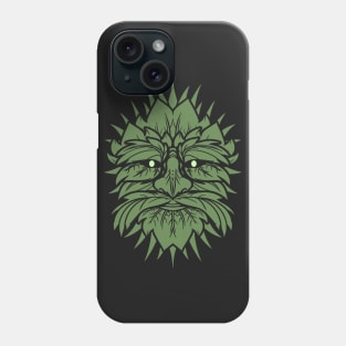 TRADITIONAL CELTIC WICCA PAGAN GREENMAN T-SHIRT AND MERCHANDISE Phone Case