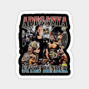 Israel Adesanya The Last Style Bender Magnet