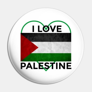 I LOVE PALESTINE Pin