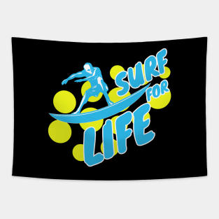 Surf for Life Tapestry