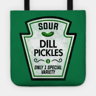 Funny Pickle Jar Halloween Couple Costume Tote