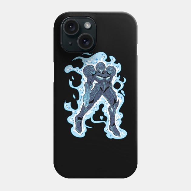 Dark Samus Phone Case by James Nelson