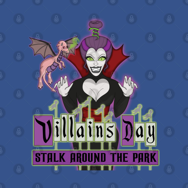 Discover Villains Day Stalk Around The Park - Bad Guy - T-Shirt