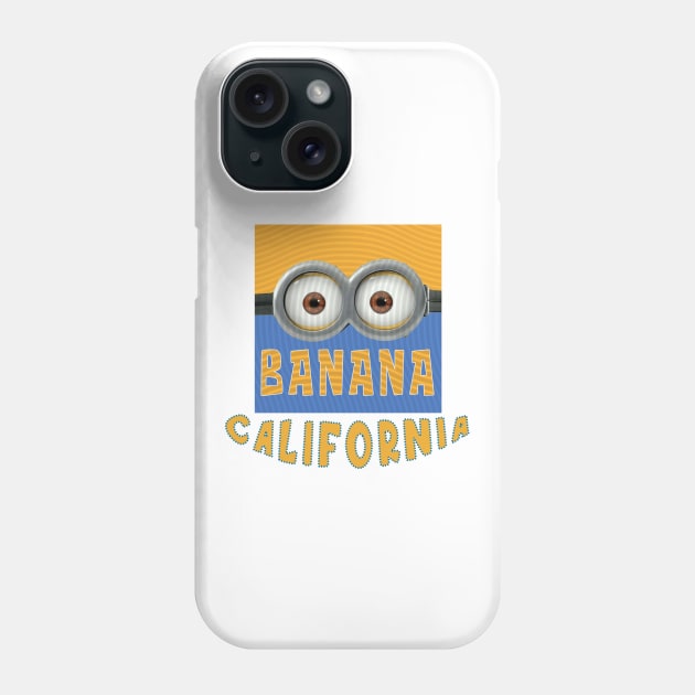 DESPICABLE MINION AMERICA CALIFORNIA Phone Case by LuckYA