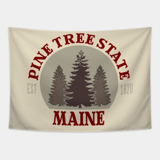 Maine, The Pine Tree State Tapestry