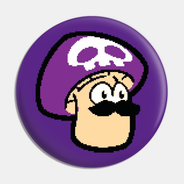 ShroomDood (Pixel/Poison) Pin by ArtofJMS