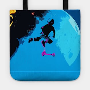 Space Scootering - Stunt Scooter Boy Tote