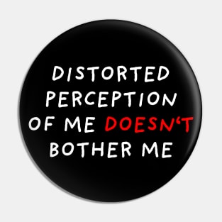 Distorted Perception | Black Pin