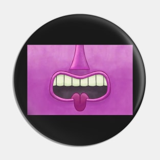 Pink Tiki Tongue Mask! Pin