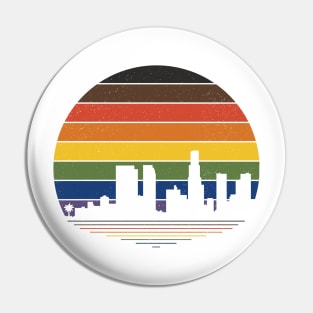 Retro LA Pride Pin