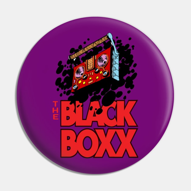 THE BLACK BOXX (WALKMAN) Pin by INK&EYE CREATIVE