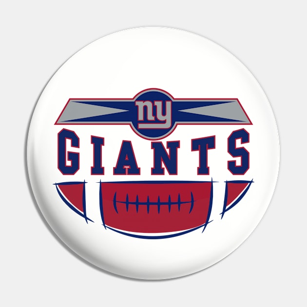 New York Giants Football Pin by Happy Asmara