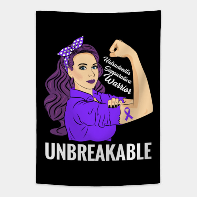 Hidradenitis Suppurativa Awareness Hs Chronic Inflammatory Hidradenitis Suppurativa Tapestry Teepublic