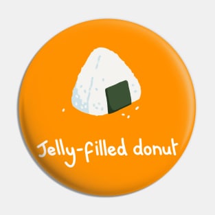 Jelly-filled donut Pin