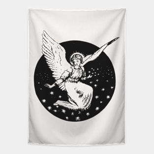 Victorian style Angel engraving Tapestry