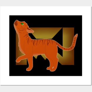 Warrior Cats - Firestar Art Print for Sale by HGBCO