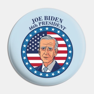 Joe Biden 46th President Pin