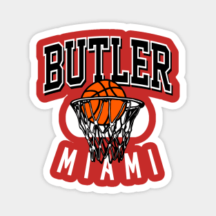 Butler Miami Basketball Magnet