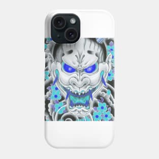 goro majima Hanya tattoo blue Phone Case