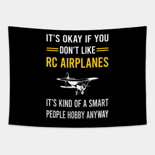 Smart People Hobby RC Airplane Airplanes Plane Planes Tapestry