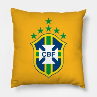 Brazil With Six Stars Pillow