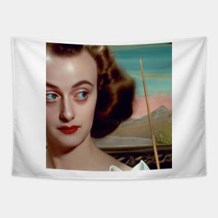 Captivating Performances by Bette Davis Tapestry